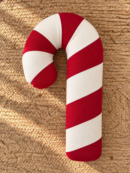 Zuckerstangen Kissen | Weihnachtskissen Kinder | Candy Cane Kissen | Weihnachtsdeko Kinderzimmer | Geschenk Weihnachten