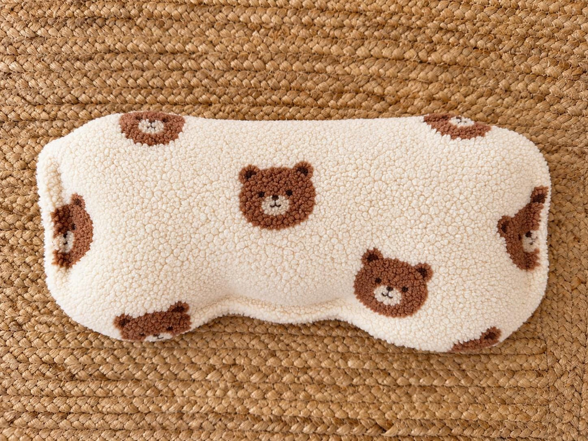 Kinderwagenmuff Teddy Bär | Handwärmer Kinderwagen | Kuscheliger Teddyplüsch | Kinderwagen Zubehör | Geschenk zur Geburt | Geschenk Mama