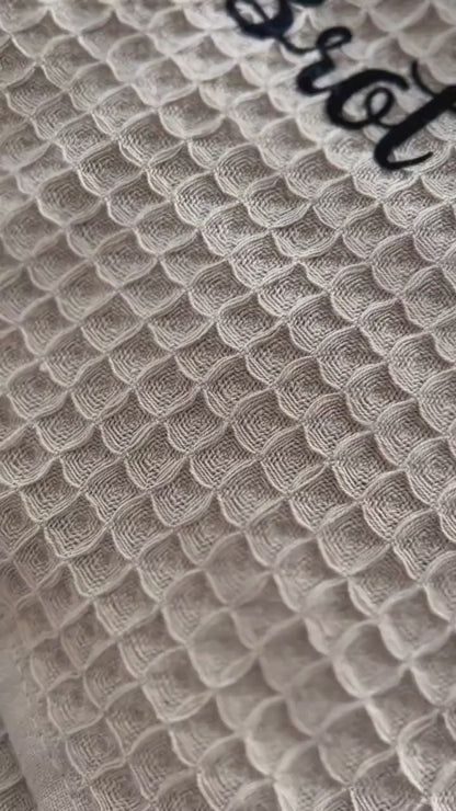 Geschirrtuch Waffelstoff, Geschirrtuch lustiger Spruch, Geschirrtuch mit Spruch, Geschirrtuch Waffelpiqué Spülen, Weihnachtsgeschenk, XMAS