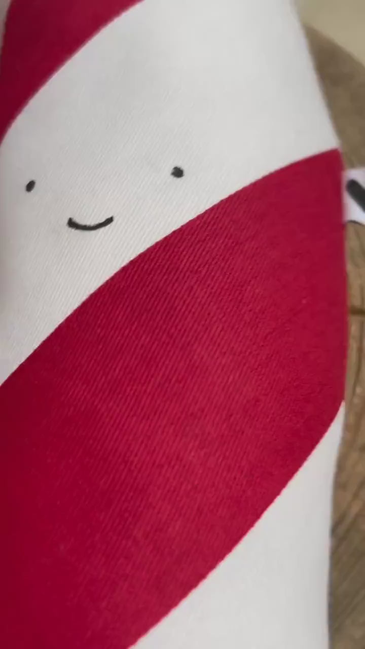 Kissen Zuckerstange, Zuckerstangenkissen, Zuckerstange Weihnachten,Kissen Weihnachten, Geschenk Weihnachten,Geschenk Kinder, Candy Cone,Deko