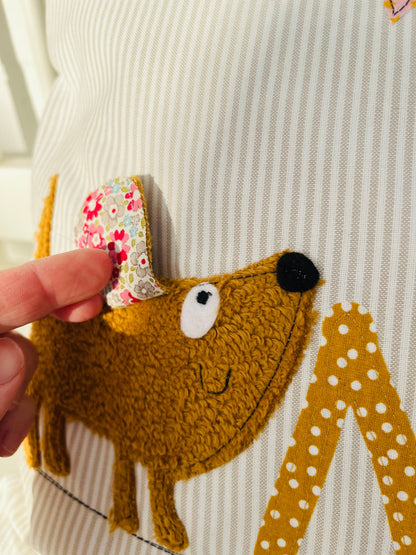 Kissen mit Namen Kissenbezug Kissen Geburt Baby Kissenhülle Kissen personalisiert Nameskissen Kuschelkissen Kinderkissen Kissen Hund