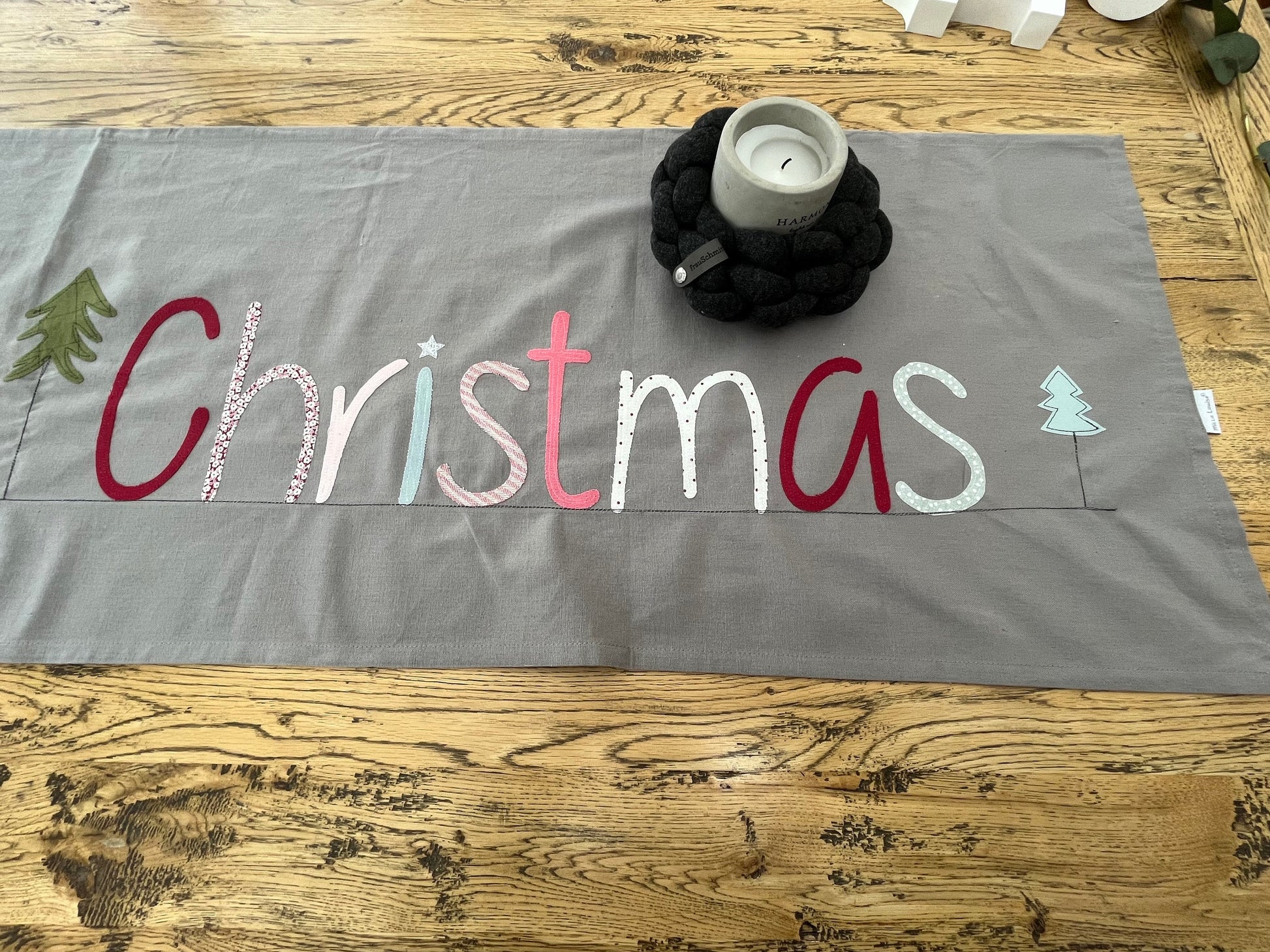 nur noch 2x & sofort lieferbar! Tischläufer Weihnachten, Weihnachtstischläufer, Tischdecke Xmas, Tischdecke, Tischwäsche Weihnachten