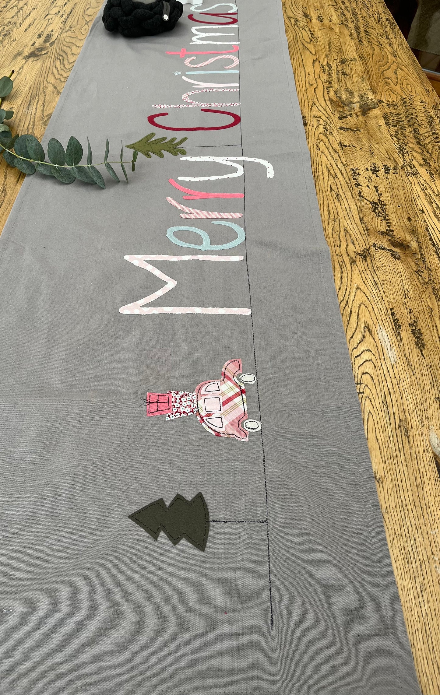 nur noch 2x & sofort lieferbar! Tischläufer Weihnachten, Weihnachtstischläufer, Tischdecke Xmas, Tischdecke, Tischwäsche Weihnachten